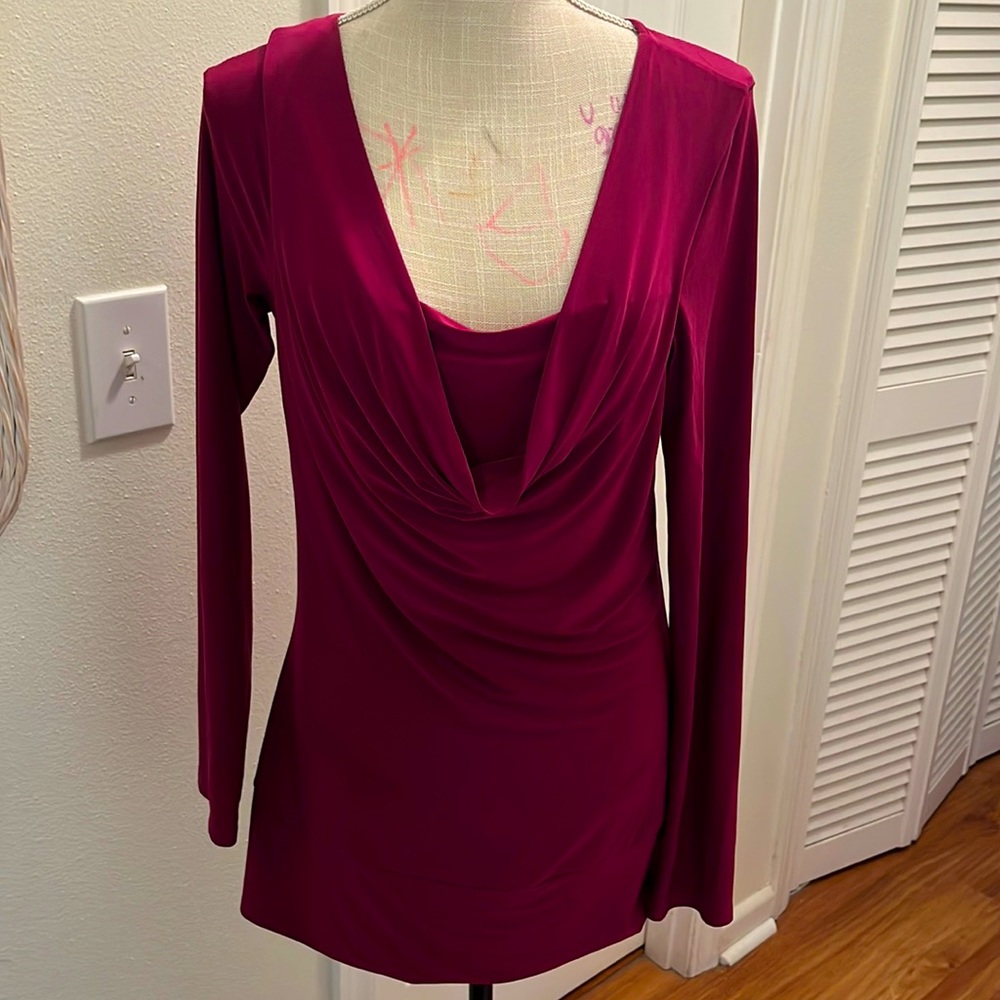 Express cowl neck blouse